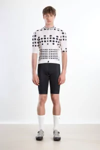 Essential Cycling Jersey – Dot Off White | Centre Commercial